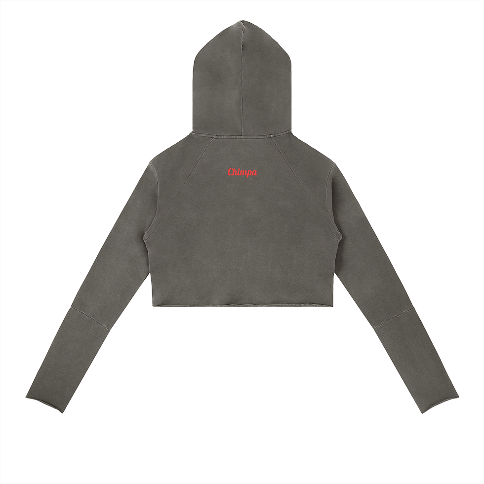 Thumbnail: Chimpa Vintage Washed Raw Edge Hoodie