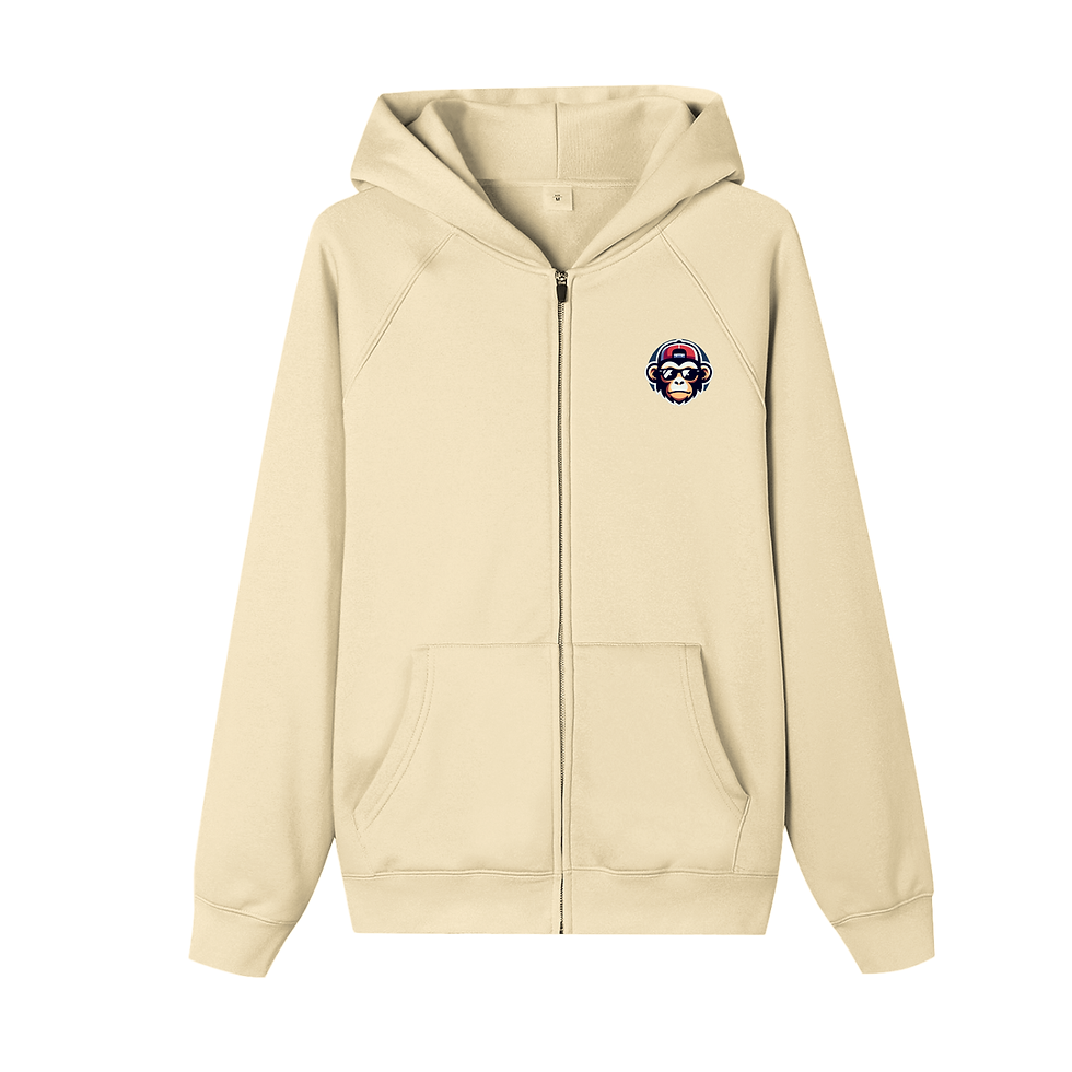 Thumbnail: Chimpa Essential Zip-up Fleece Hoodie