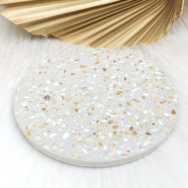 Miniatura: Base / Bandeja Cimento Decorativa 16cm