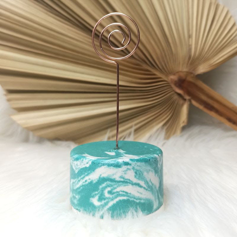 Miniatura: Porta Fotos / Recados / Peso de Papel Concreto