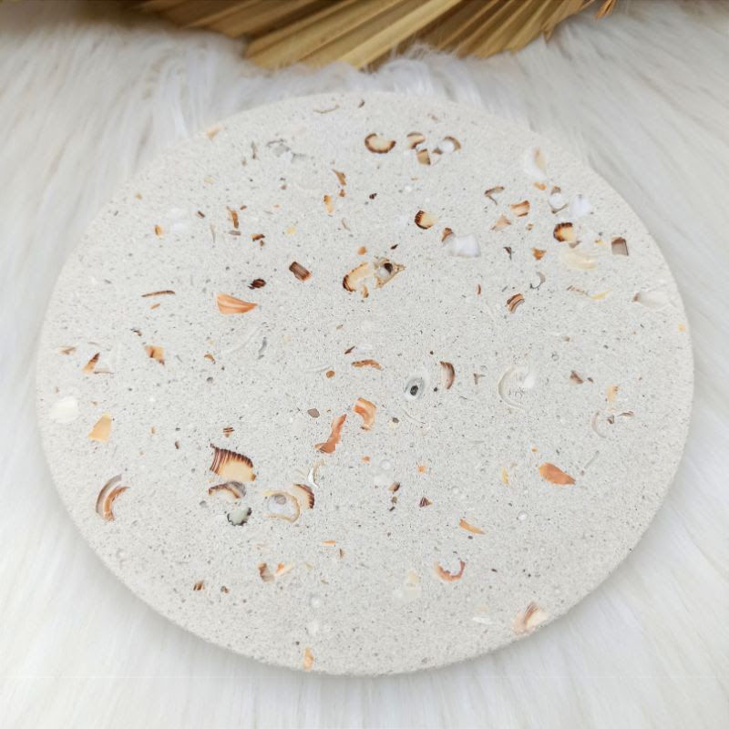 Miniatura: Base / Bandeja Cimento Decorativa 16cm