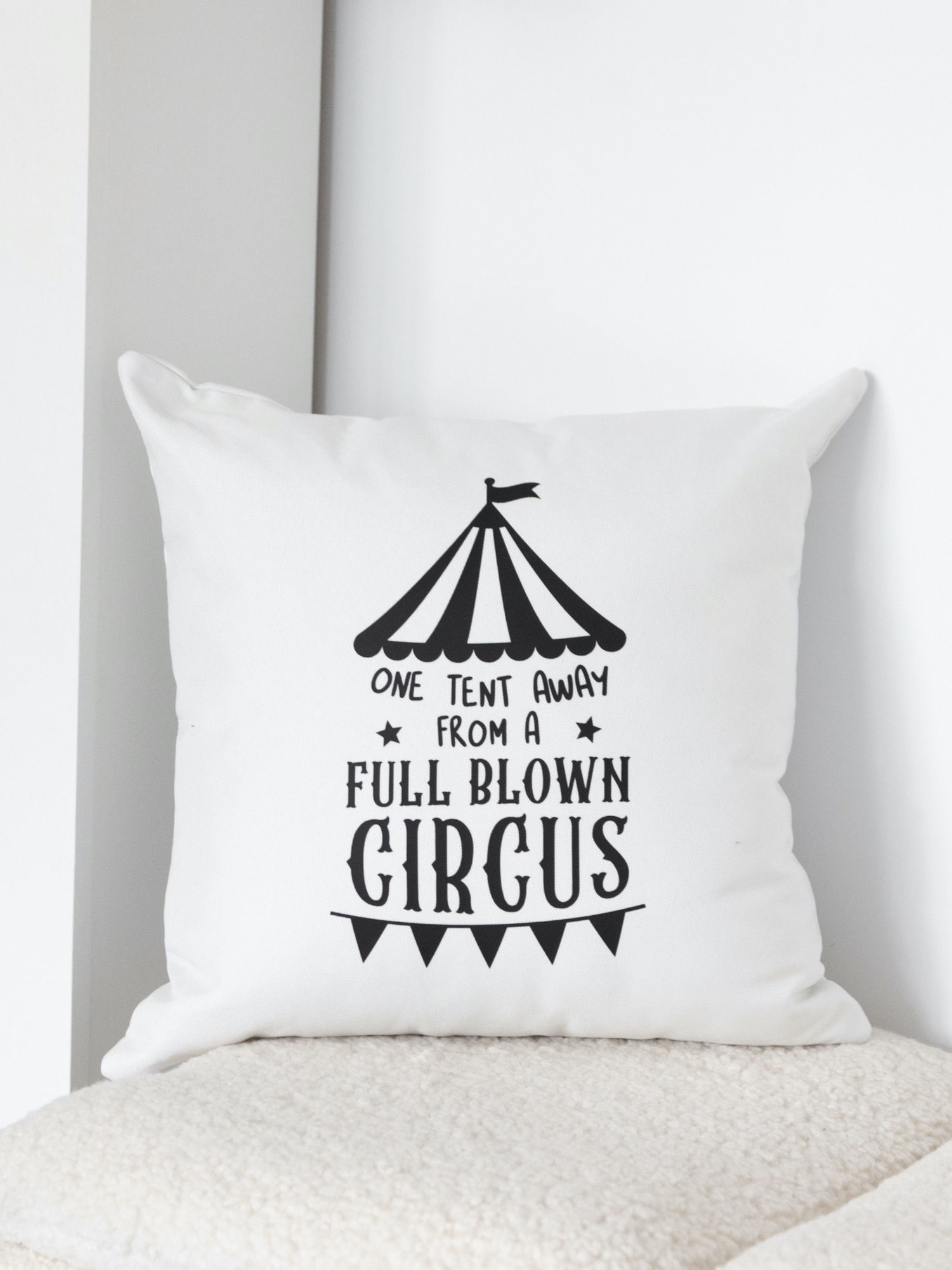 One tent away...