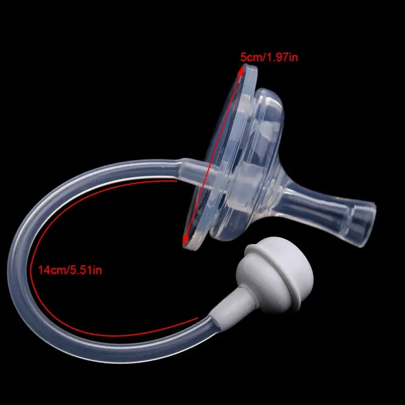 Thumbnail: Baby Bottle Straw Replacement Wide Mouth Silicone Feeding Accessories Learn