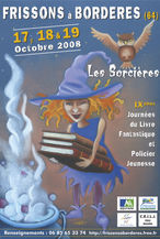 affiche salon du livre jeunesse 2008