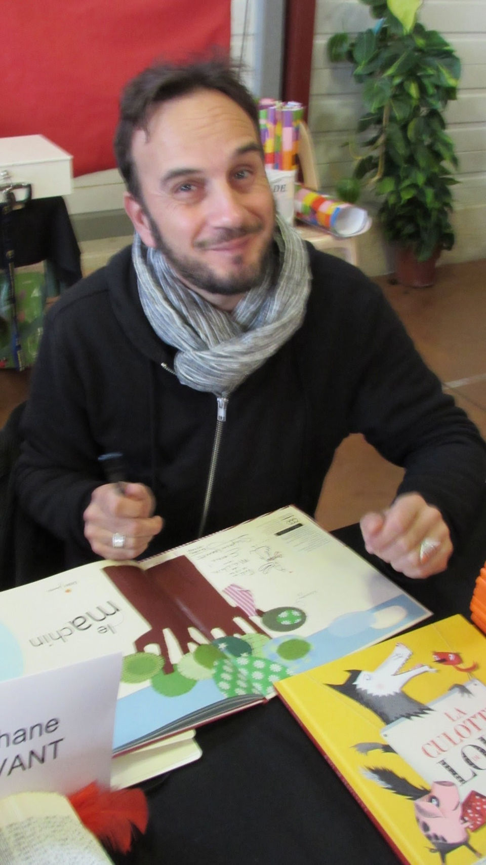 Stéphane Servant au Salon Frissons