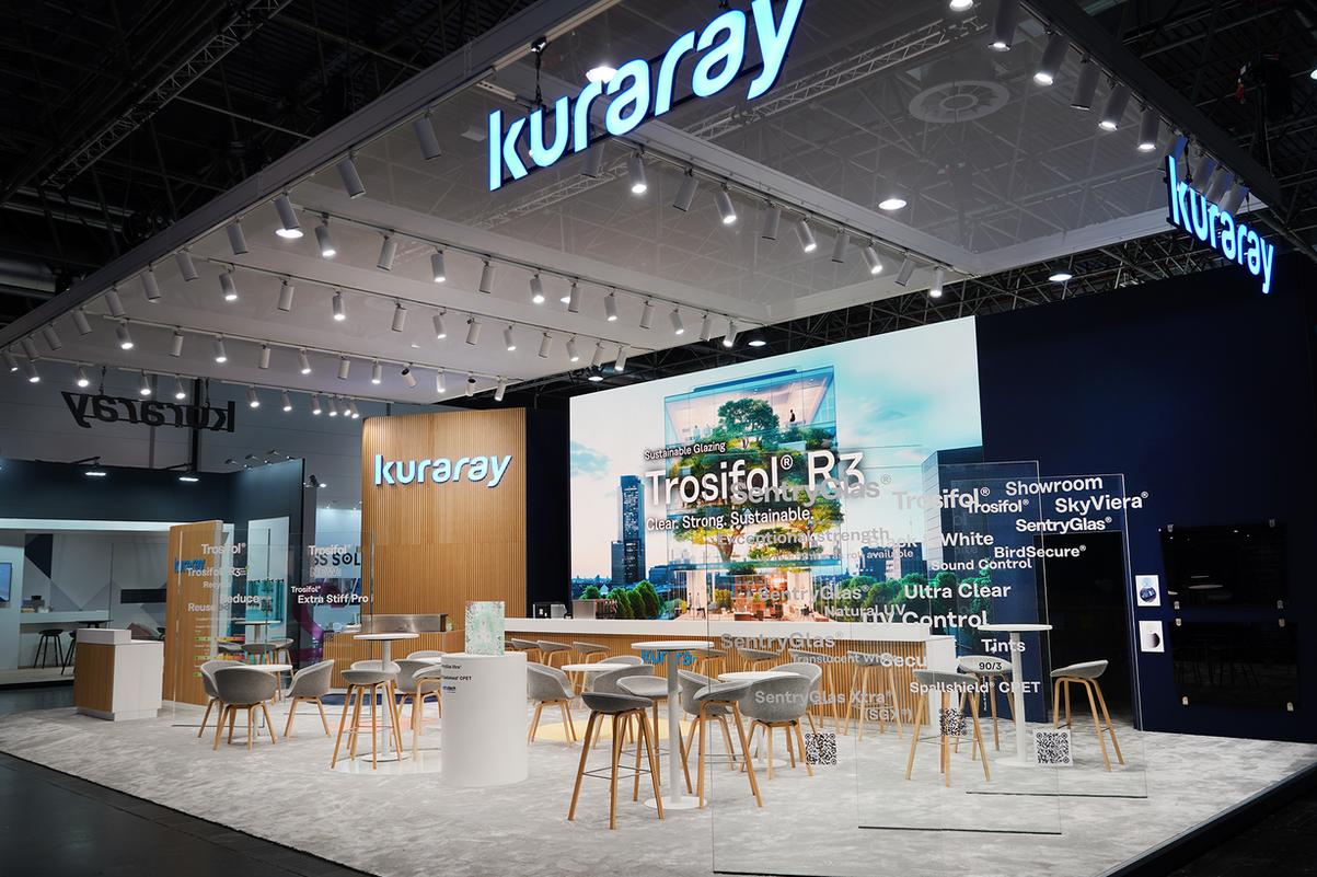 Glasstec Messestand Düsseldorf