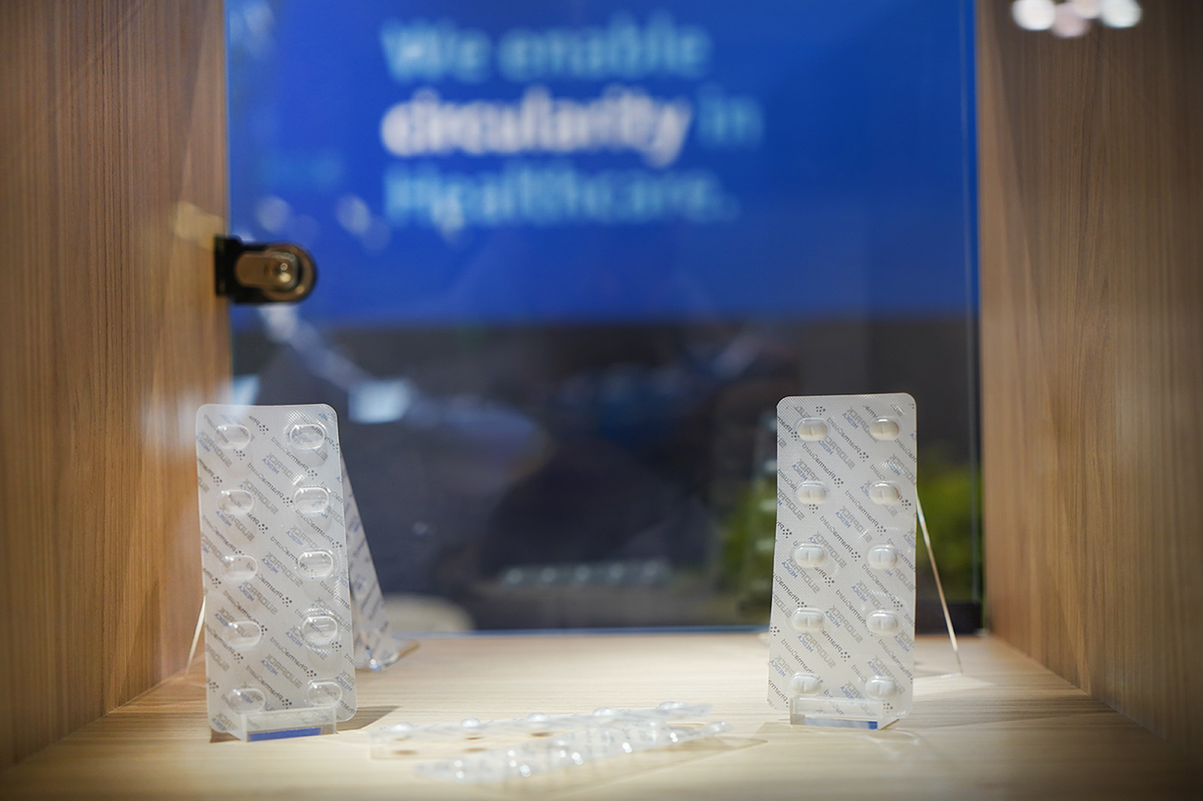 Deutscher Messebauer im Ausland