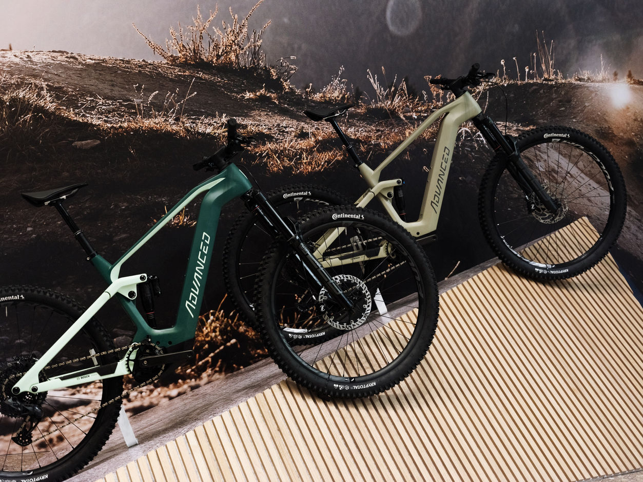 Messestand auf der EUROBIKE 2023 in Frankfurt am Main.