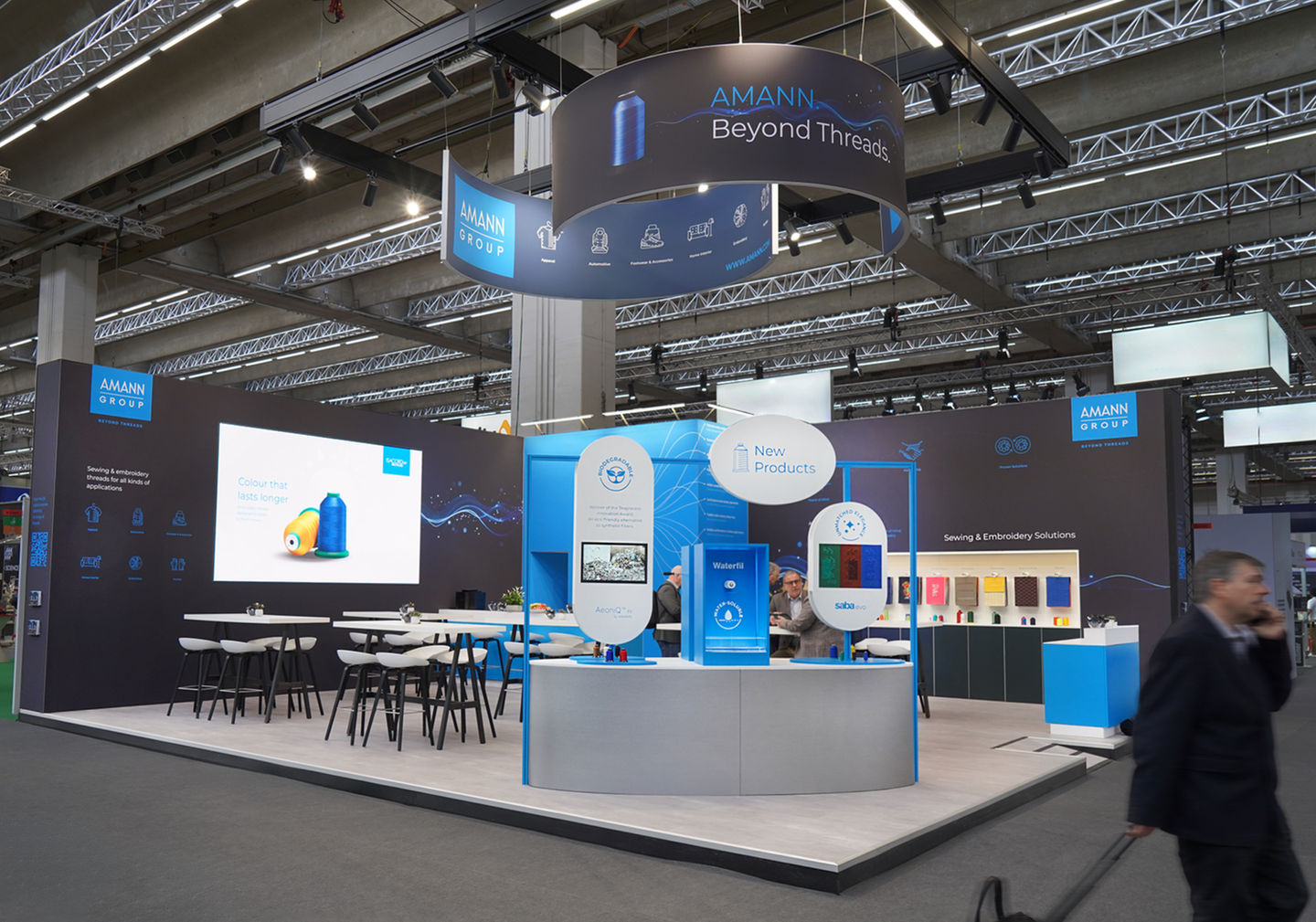 Frankfurt Messe Messebauer Texprocess