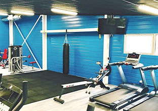 projet aménagement de salle de sport en entreprise Creafit : salle équipée après travaux