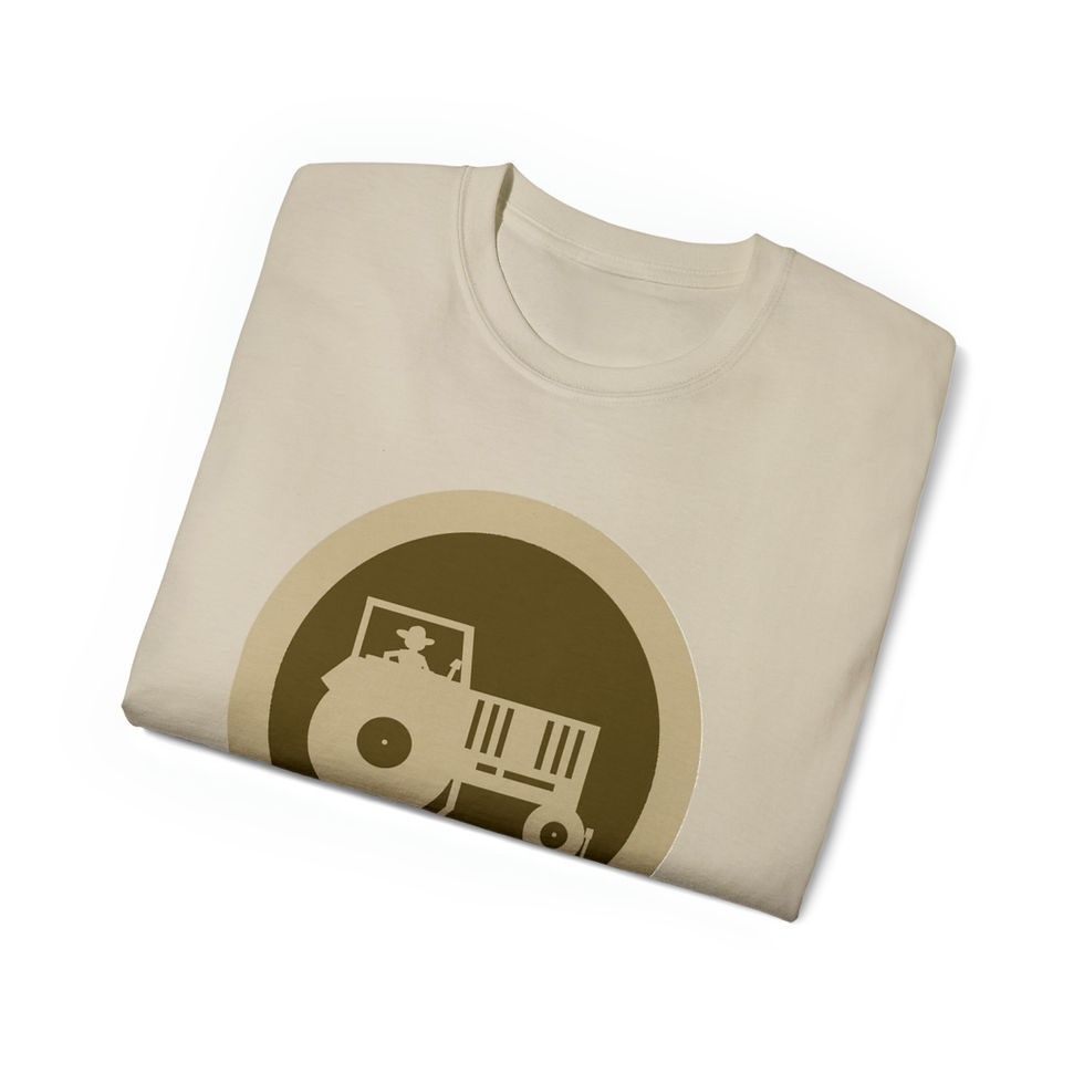 Thumbnail: Tractorgrease Original Logo Tan