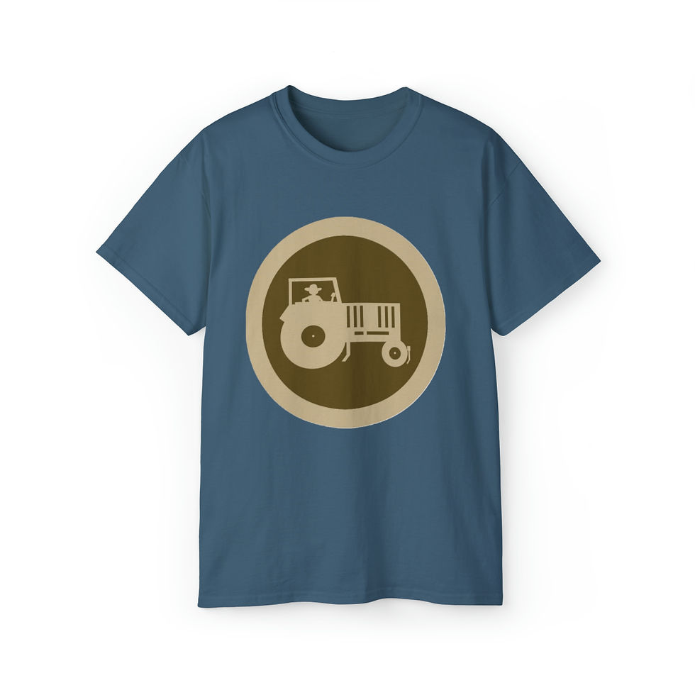 Thumbnail: Tractorgrease Original Logo Tan