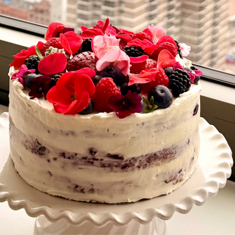 Berry & Vanilla Cake