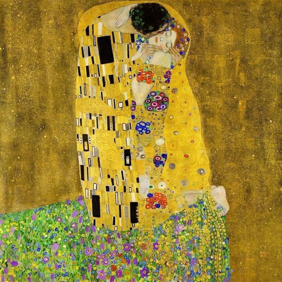 "THE KISS"
by Gustav Klim