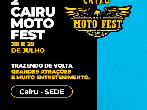 2º Cairu Moto Fest será nesta sexta e sábado
