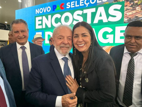 Prefeita Jacqueline Soares garante inclusão de Nilo Peçanha no PAC Seleções para obras de contenção e drenagem