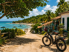 Boipeba na encruzilhada: avanço das bicicletas elétricas desafia modelo de ilha preservada