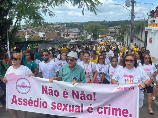 QUINTAS FEMINISTAS AVANÇA EM CAMPANHAS ANTI ASSÉDIO E VIOLÊNCIAS DE GÊNERO 