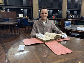 Jovem de Boipeba realiza pesquisa na Biblioteca Nacional para resgatar a história de Cairu