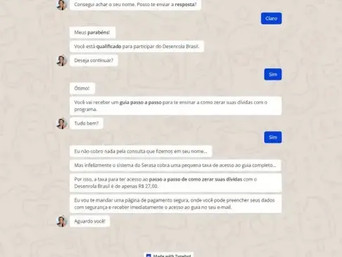 Golpistas já distribuem links falsos do Desenrola Brasil no Facebook e WhatsApp