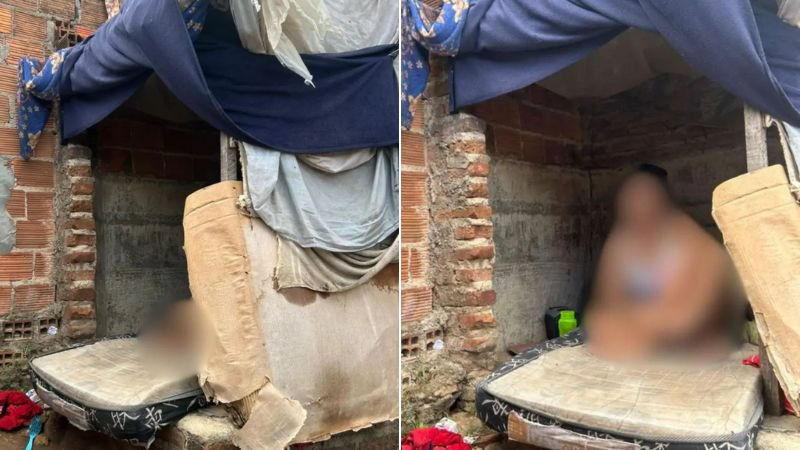 Homem é preso por manter namorada de 16 anos vivendo em casinha de cachorro
