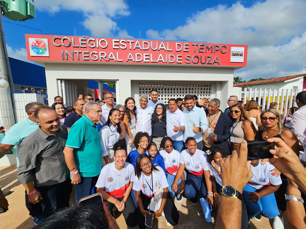 *Governador Jerônimo inaugura Colégio Estadual e autoriza pacote histórico de obras em Nilo Peçanha*