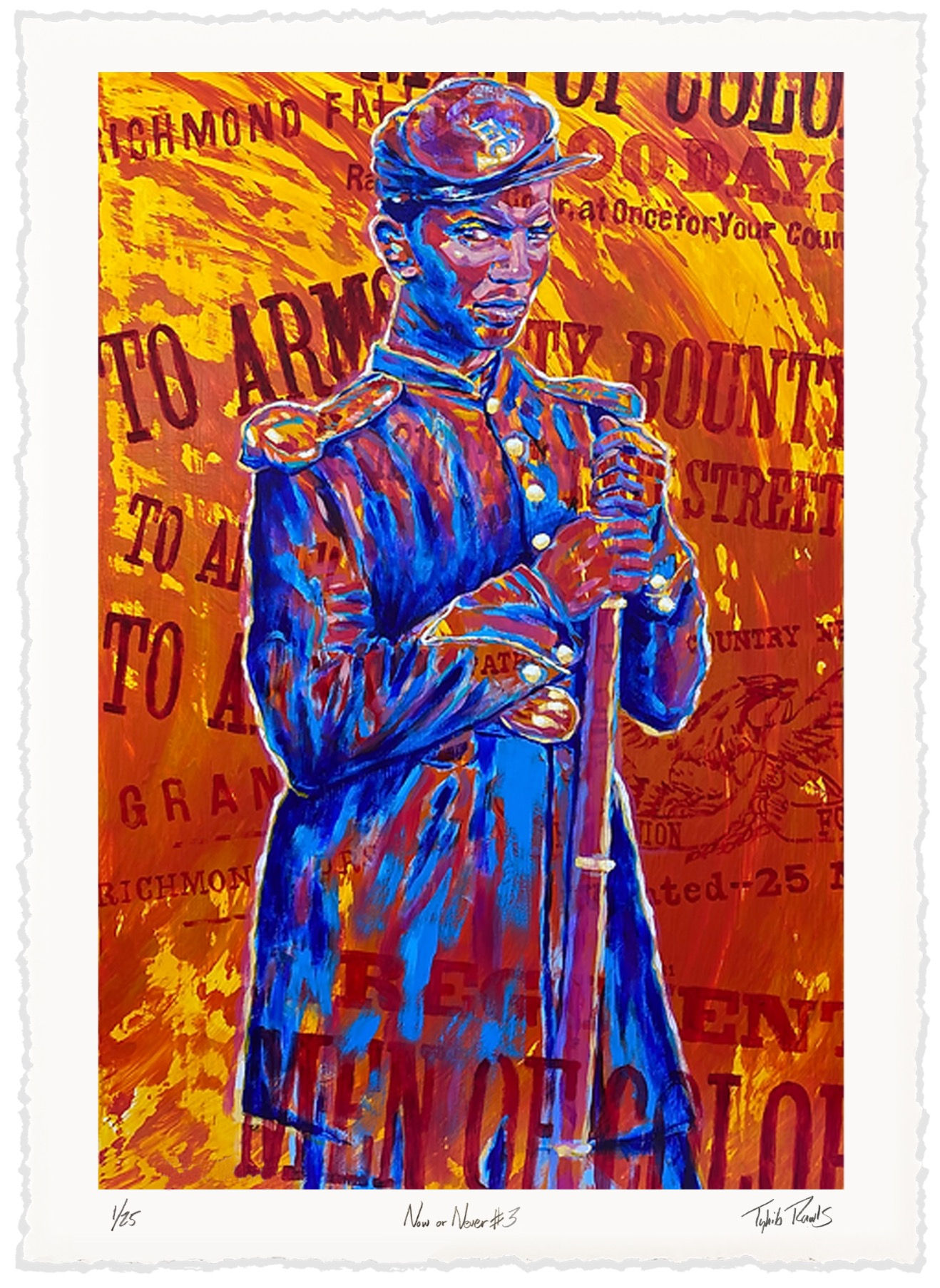 NOW OR NEVER #3- PIGMENT PRINT