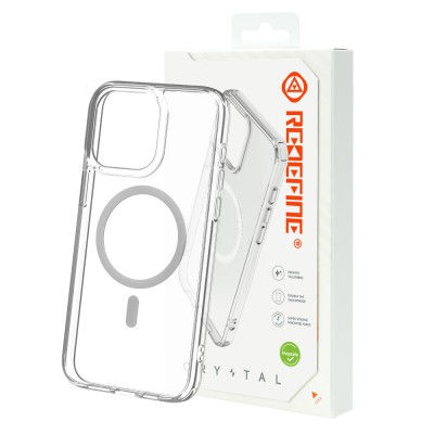 REDEFINE Crystal Super Strong Magnetic Clear Case for iPhone (12 to 15 series)