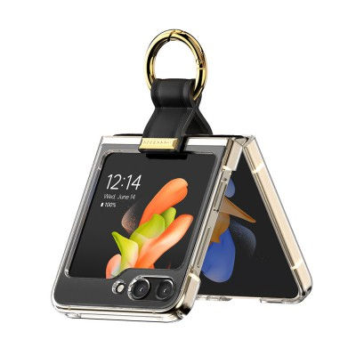 Mercury Golden Bell Ring Holder Case for Samsung Galaxy Z Flip 5
