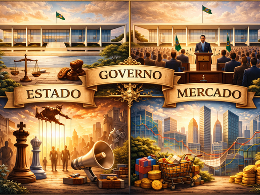 Diferenças entre Estado, Governo, Poder e Mercado