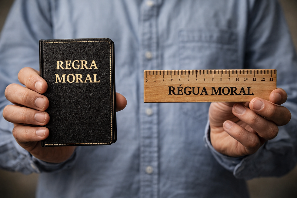 Regra moral e régua moral: compreendendo os fundamentos éticos.
