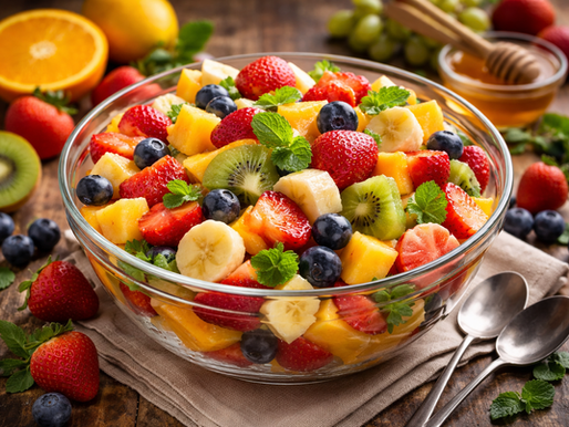 A salada de frutas e a arte de não misturar tudo