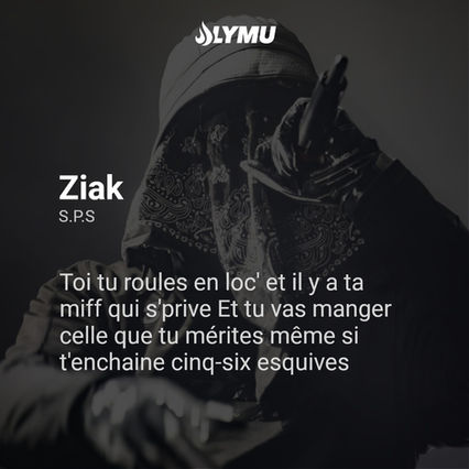 Punchline / Citation de Ziak