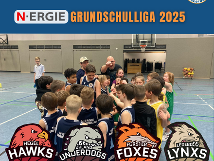 Teamvorstellung – Gruppe 3 der N-ERGIE-Grundschulliga 2025