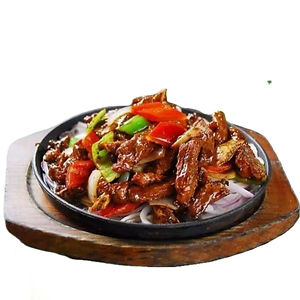 401 铁板黑椒牛肉|Eisenplatte Schwarzpfeffer-Rindfleisch