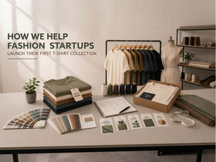 How We Help Fashion Startups Launch Their First T-Shirt Collection