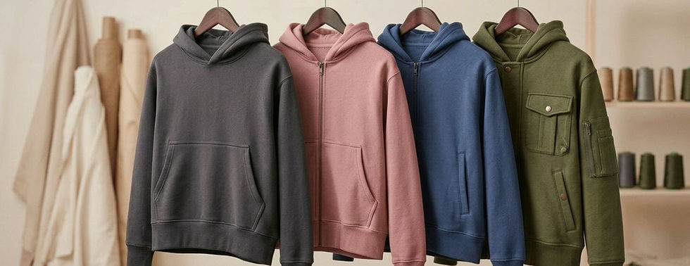 Different Hoodie Pocket Styles Explained