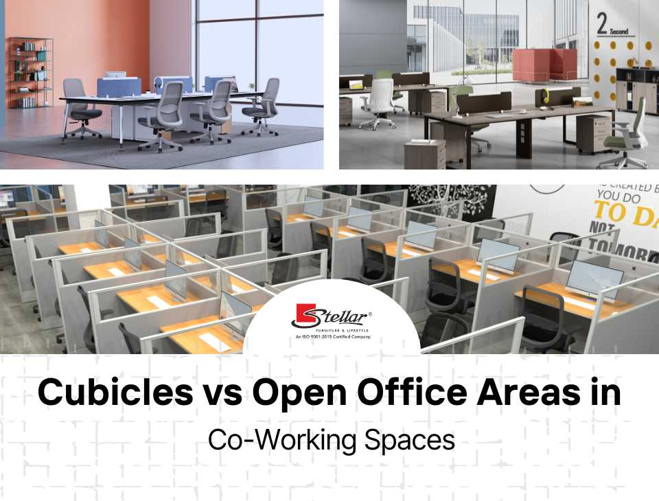 Cubicles vs Open Office area in co-working space