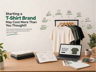 Starting a T-Shirt Brand May Cost More Than You Thought!!