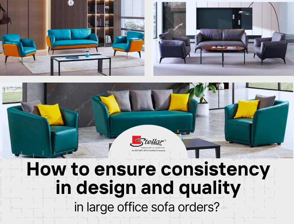 design and quality in office sofa