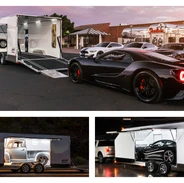 Car hauler enclosed