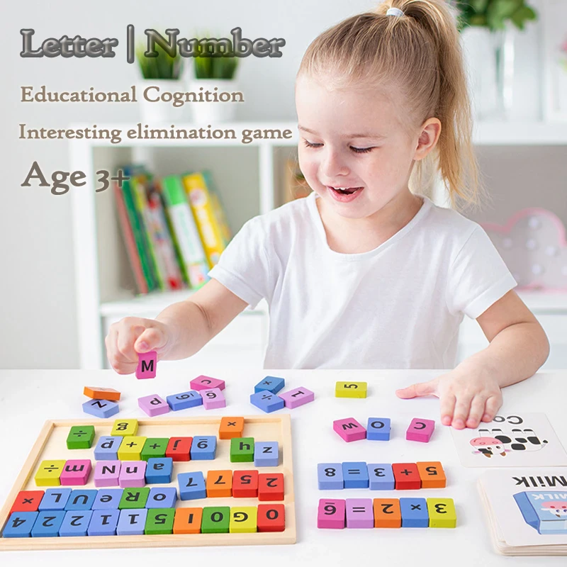 Letter and Number Board Game Brite Toy