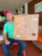 Rencontre avec un producteur sorti du système pyramidal des cafeteros prouvant la viabilité de sa cafetera en permaculture, à Jardin, Colombie