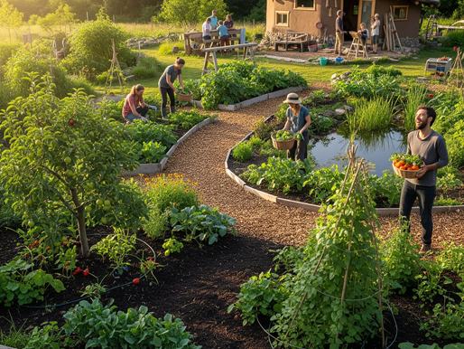 Le Cœur Non-Marchand de la Permaculture : Une Richesse au-delà du Financier