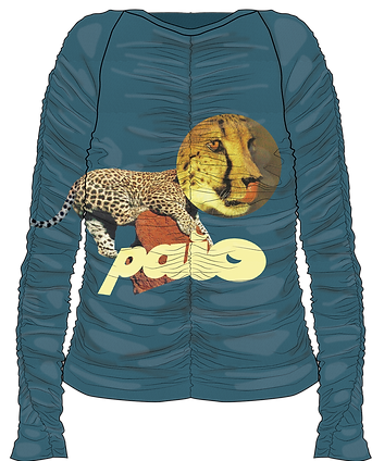 Leopard Rock Weekday Lorenza Longsleeve