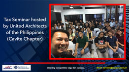 Tax Seminar Hosted by United Architects of the Philippines - Cavite Chapter.jpeg