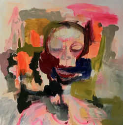Gunhild Bøgseth  Tittel «If I don’t name the shame my son will feel the same lll»  90 x 90