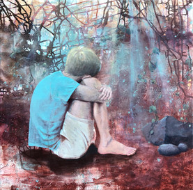 1 Utenforskap 1, 91x91 cm, Akryl, PEA.jp