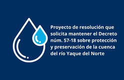 Mantención del Decreto núm. 57-18