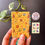 Miniature : Magnet - Vintage garden